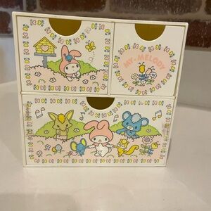 Vintage Sanrio White Decorative Box